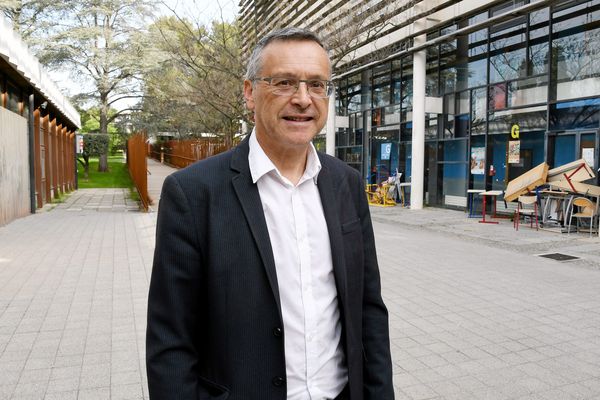 Patrick Gilli, président de la faculté des lettres de Montpellier.