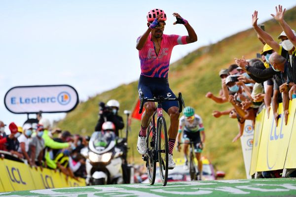 Daniel Martinez est arrivé en tête de cette 13ème étape du Tour de France entre Châtel-Guyon et le puy Mary vendredi 11 septembre.