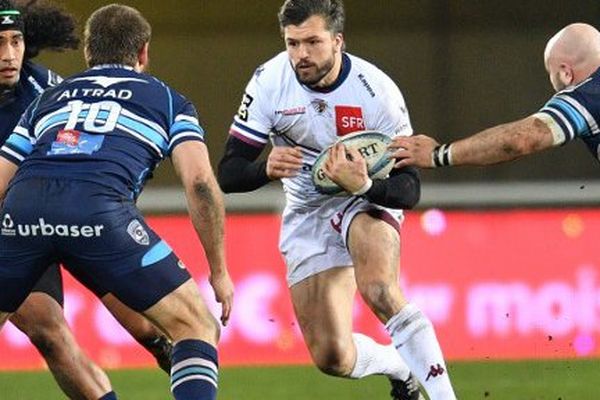 Ashley-Cooper lors du match Montpellier-UBB le 6 janvier 2017