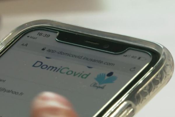 L'application DomiCovid a été pensé par une start-up montpelliéraine - janvier 2021