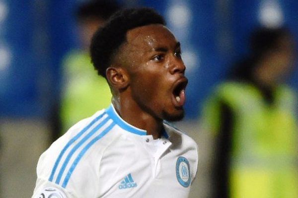 Georges-Kévin Nkoudou, auteur du seul but de la rencontre, il donne la victoire à Marseille