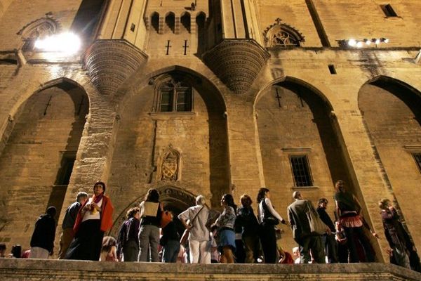 Le palais des papes d'Avignon