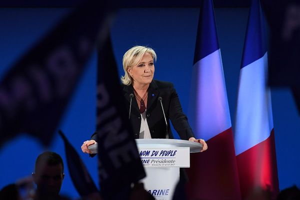 Marine Le Pen, dimanche 23 avril. 