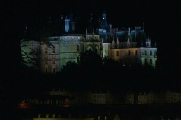 Le Château de Chaumont mis en lumière