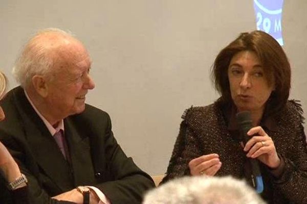 Jean-Claude Gaudin et Martine Vassal.