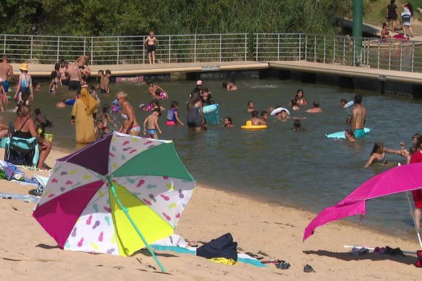 Site de loisirs de Woippy-Plage en Moselle (57)