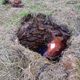 Alès (Gard) - un cheval tombé dans un puits secouru par les pompiers - 8 mars 2024.