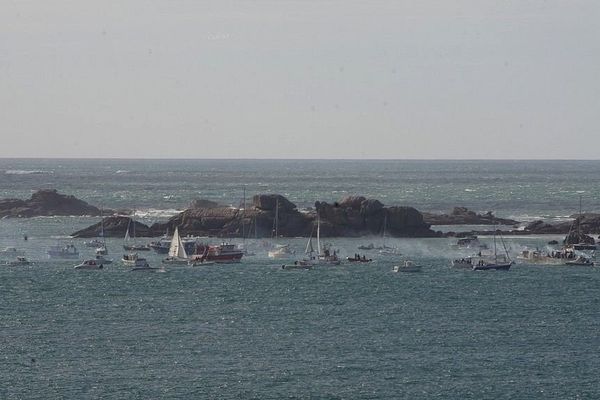 L'île Molène dans la baie de Lannion