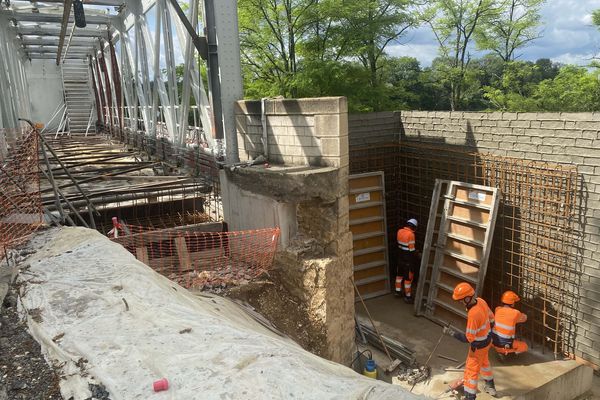 Le Pont de Salans dans le Jura est fermé à la circulation depuis février 2023