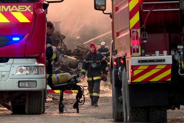 L'incendie de CFM industrie à Brive le 17-11-2021