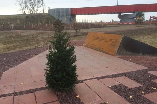 Le jardin du souvenir à Eckwersheim