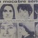 Un journal de l'époque affiche les visages des huit victimes du "tueur de l'ombre", qui a sévi à Nogent-sur-Oise et sa périphérie entre 1969 et 1976.