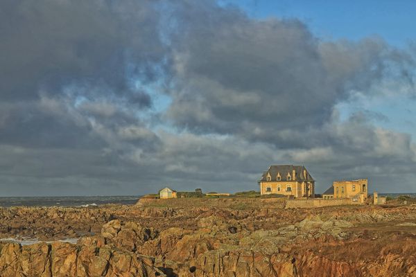 la pointe du Croisic au petit matin