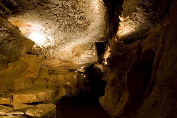 Les grottes de Maxange, dans le Périgord