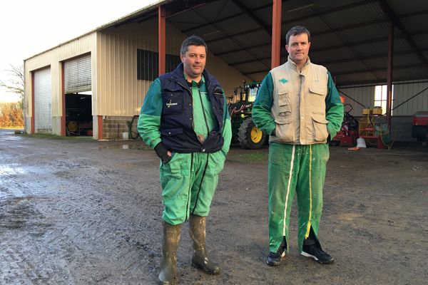 Romain et Guillaume Desbordes sont agriculteurs à Adriers, dans le sud Vienne. Ils produisent en agriculture conventionnelle, et observent avec intérêt leurs voisins qui pratiquent une agriculture bio ou en circuits courts. 