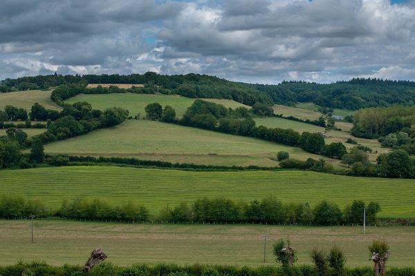 Ciel changeant en Normandie