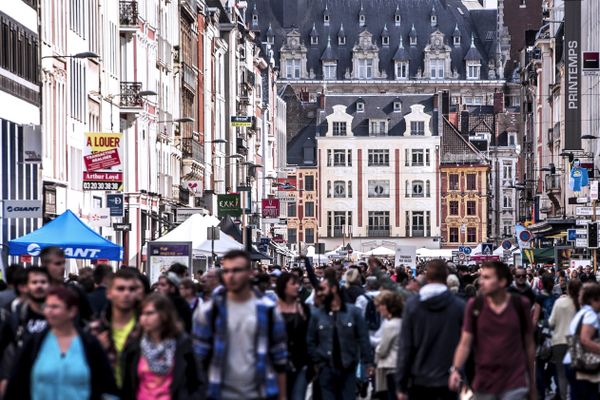 À Lille.