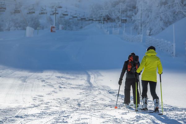 La station de ski du Mont-Dore (Puy-de-Dôme), dans le massif du Sancy, le 11 décembre 2024. (photo d'illustration).