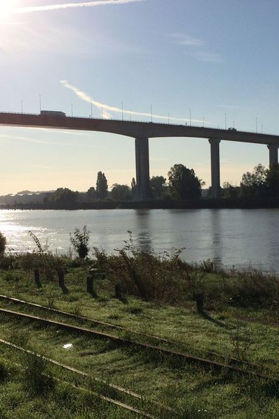 Le pont de Cheviré à Nantes