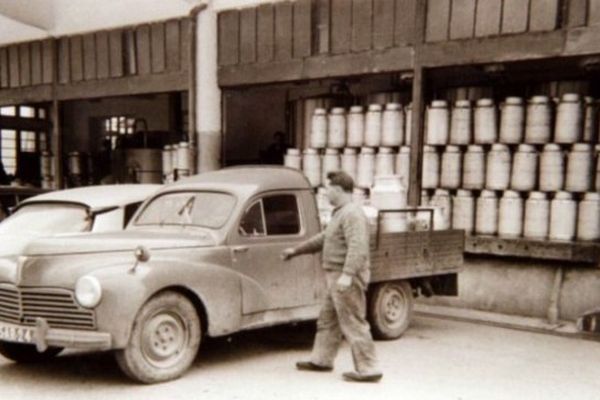 Créée en 1942, la toute première laiterie - alors une entreprise familiale - prend véritablement son essor fin 1944.