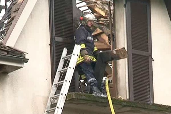 l'incendie accidentel a ravagé la maison