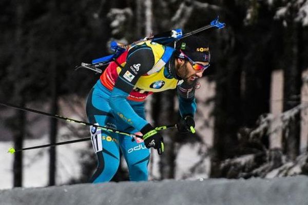 Le Catalan Martin Fourcade à Ostersund, en Suède - décembre 2016