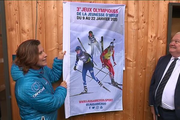 Roxana Maracineanu inaugure le stade des Tuffes 2020 