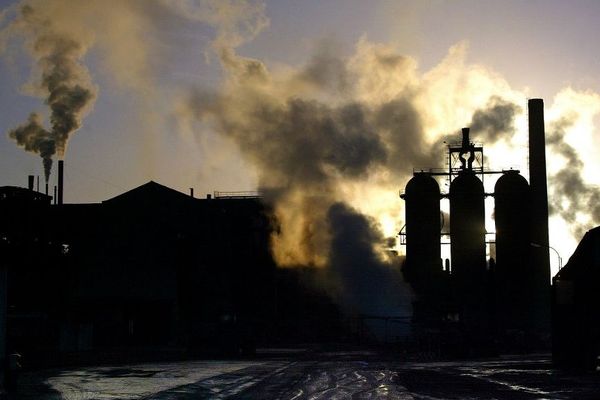 L'usine Metaleurop de Noyelles-Godault en 2003.