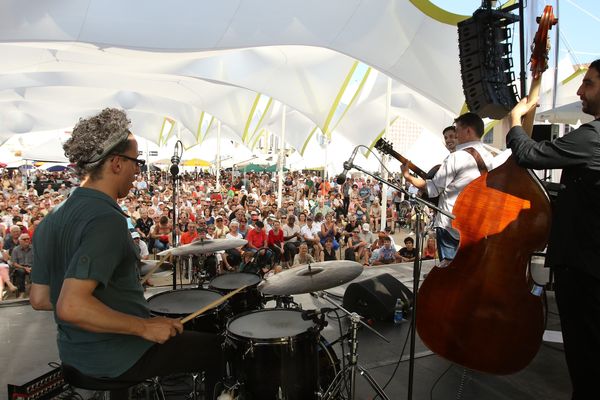 Pablo Campos quintet à Jazz un Marciac 2015