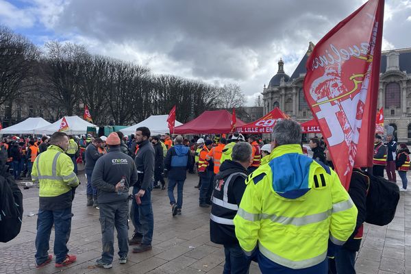 La CGT a organisé un rassemblement ouverts à tous les syndicats contre la réforme des retraites.