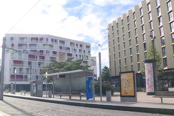 La quartier de Terres Neuves à Bègles