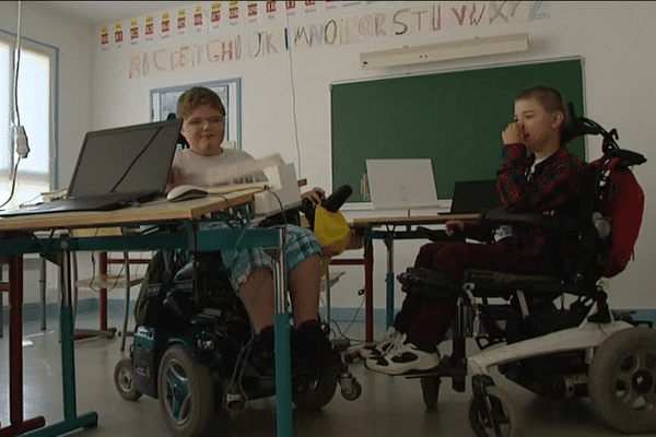 Première journée d'école pour Mathéo à l'IME de Beaune-les-Mines