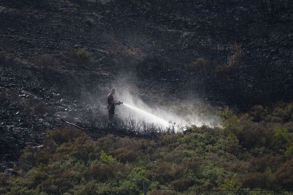 Incendie dans le sud-est