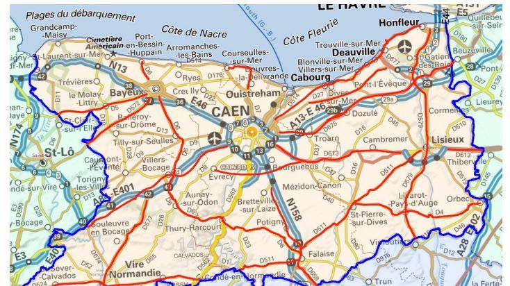 Carte Limitation A 80 Km Heure Les Routes Les Plus Meurtrieres En Normandie