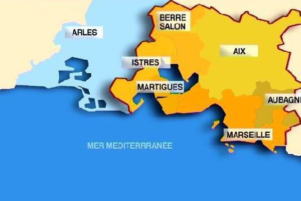 Les contours de la future métropole : 92 communes pour près de deux millions d'habitants. Et un avenir aujourd'hui incertain...