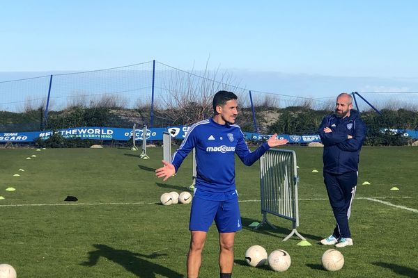 Le Sporting prépare la reprise, pour négocier au mieux son arrivée en L2. 