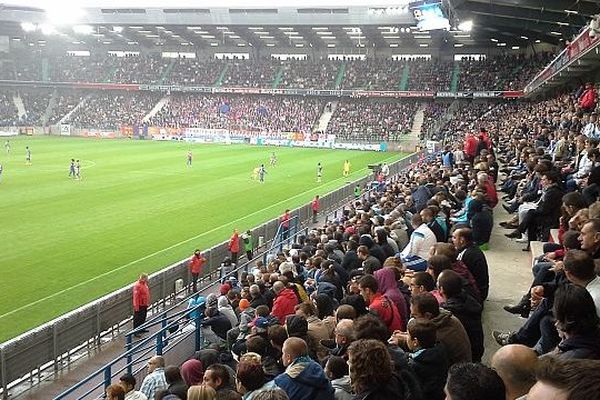 le Stade d'Ornano a battu son record de fréquentation avec 20 500 spectateurs pour voir le choc face à l'OM