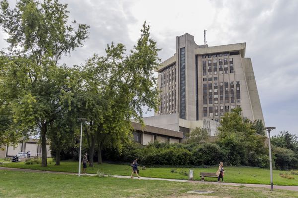 La cité judiciaire de Créteil dans le Val-de-Marne