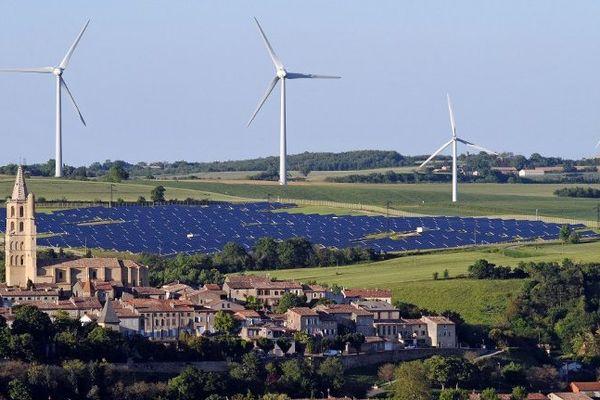 Une vue du Lauragais