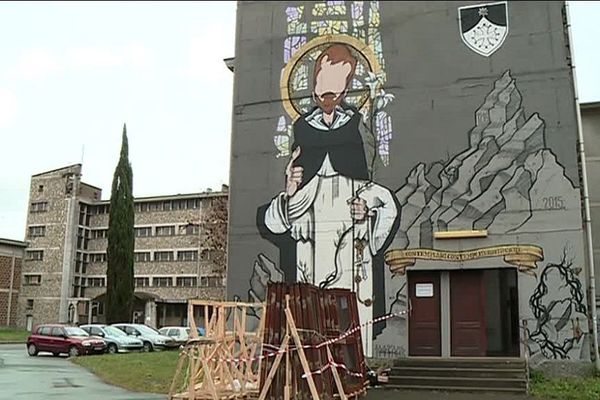 Le couvent Saint-Thomas d'Aquin est situé au sud de Toulouse.