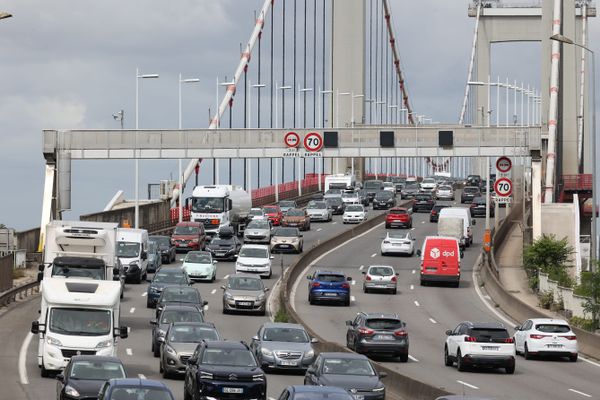 La circulation sera très difficile ce 7 mai notamment au niveau du Pont d'Aquitaine à Bordeaux.