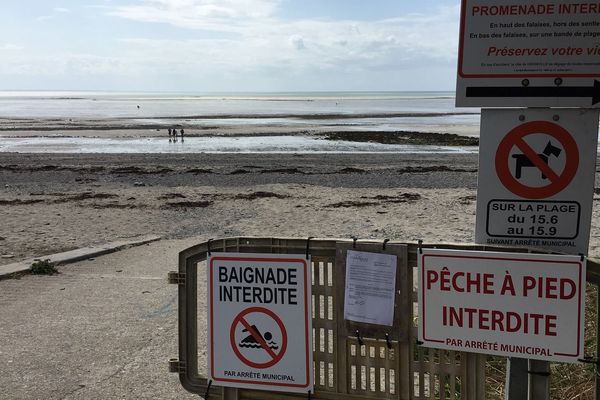 Les plages de Granville interdites à la baignade