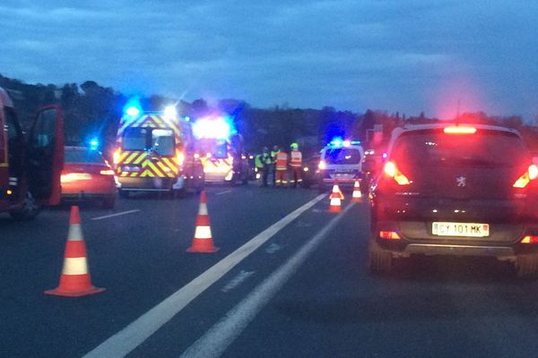 L'accident sur la rocade d'Albi