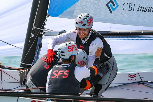 SFS victorieux des Stades nautiques aux Sables d'Olonne