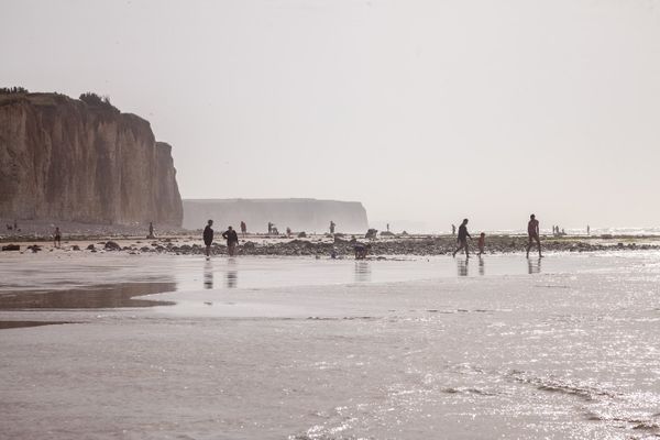 Plage de Saint-Aubin-sur-Mer (76)