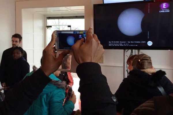 Animation avec les gens de l'observatoire de Vaulx-en-Velin et du club astronomie de Lyon ampère- Le 20/03/2015