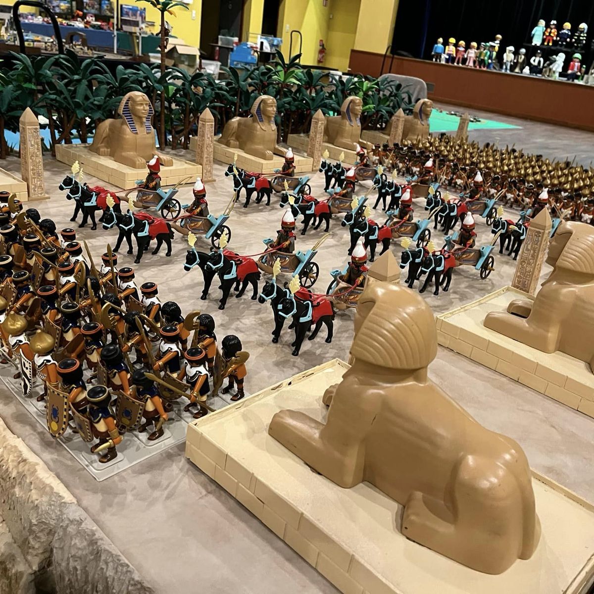 C'est l'une des plus grandes maquettes de France : collectionneur de  Playmobil depuis plus de 30 ans, il expose 5000 figurines en Isère