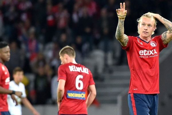 Le défenseur danois Simon Kjaer a inscrit le 2e but du LOSC.