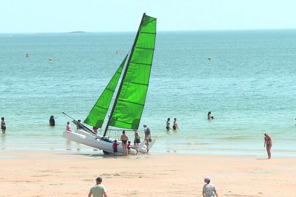 un jour de soleil à La Baule en Loire-Atlantique