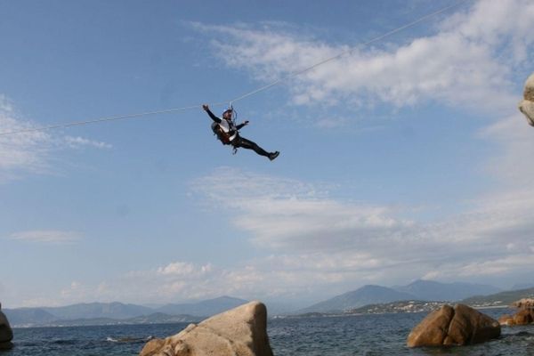 Une des épreuves de l'édition 2012 du Corsica Raid Aventure